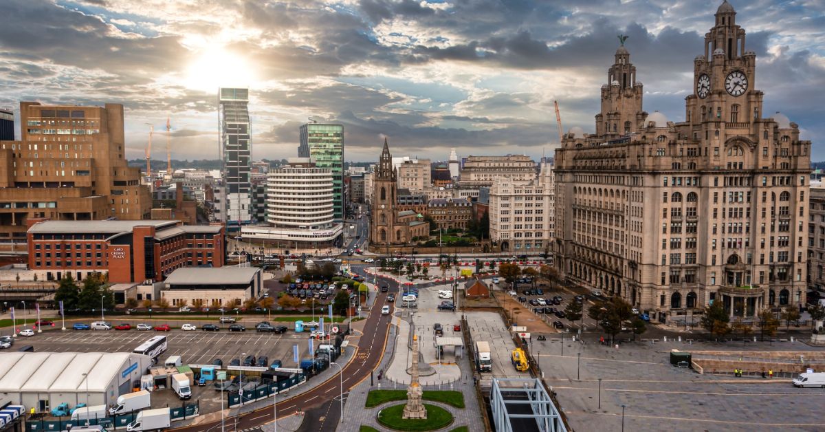 United Airlines Liverpool Office in England